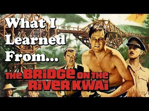 桂河大桥剧照式画面，来源于CinemaTyler发布的视频缩略图